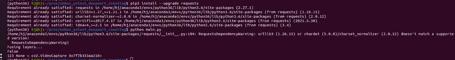 requests的依赖明明符合，为什么还是报警告
