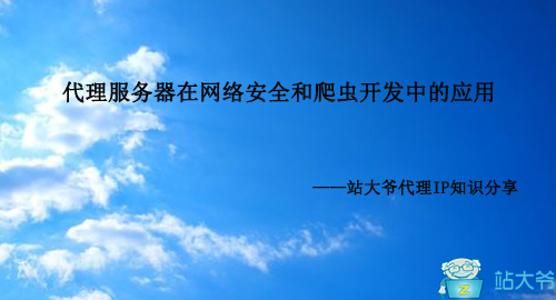 代理服务器在网络安全和爬虫开发中的应用