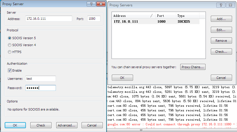 proxfier工具使用socks5代理IP