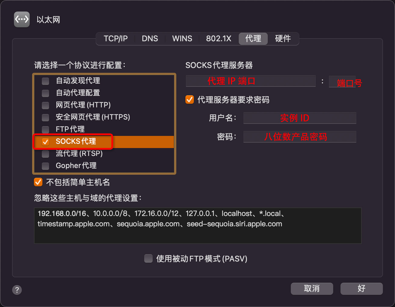 Mac系统设置代理IP教程