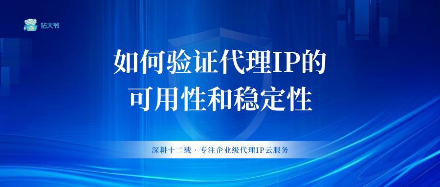 如何验证代理IP的可用性和稳定性