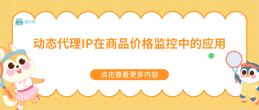 动态代理IP在商品价格监控中的应用