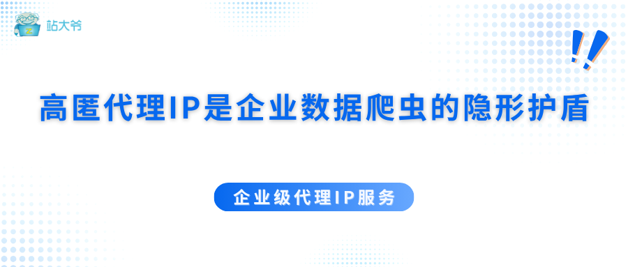 高匿代理IP如何成为企业数据爬虫的