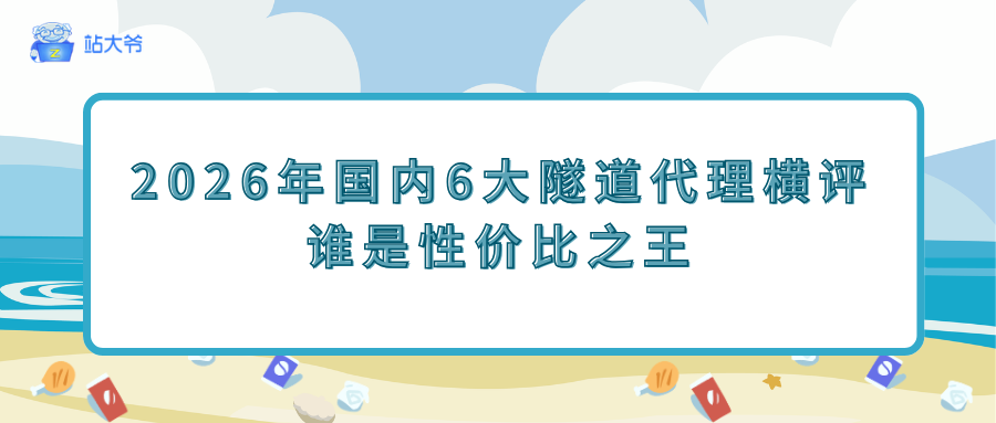 2026年国内6大隧道代理横评:谁才是性价比之王 2026年国内6大隧道代理横评:谁才是性价比之王